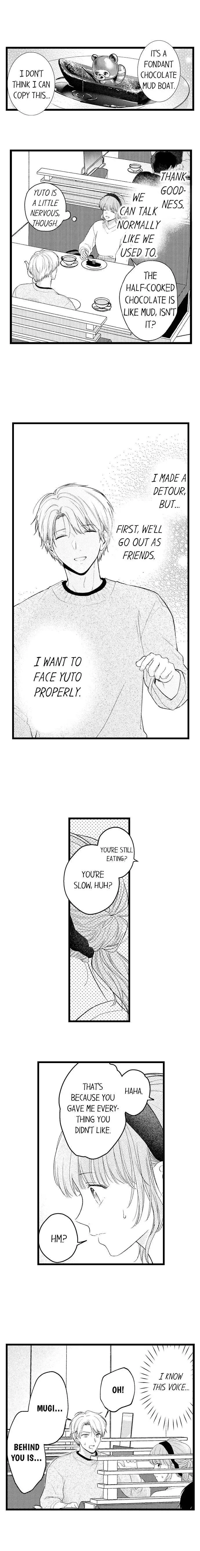 3-Byogo, Yaju.~ Goukon de Sumi ni Ita Kare wa Midarana Nikushoku Deshita Chapter 33 page 8
