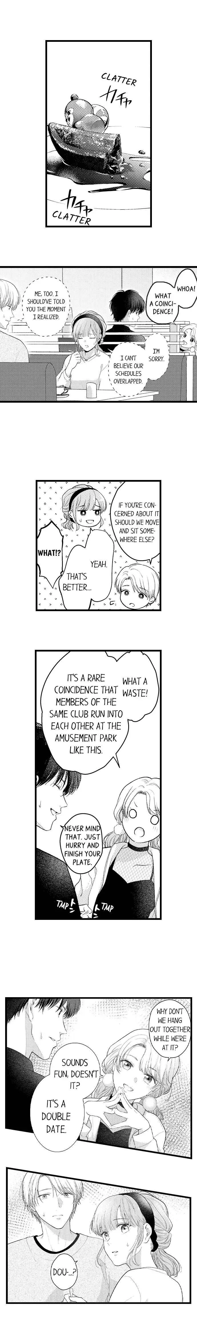 3-Byogo, Yaju.~ Goukon de Sumi ni Ita Kare wa Midarana Nikushoku Deshita Chapter 34 page 2