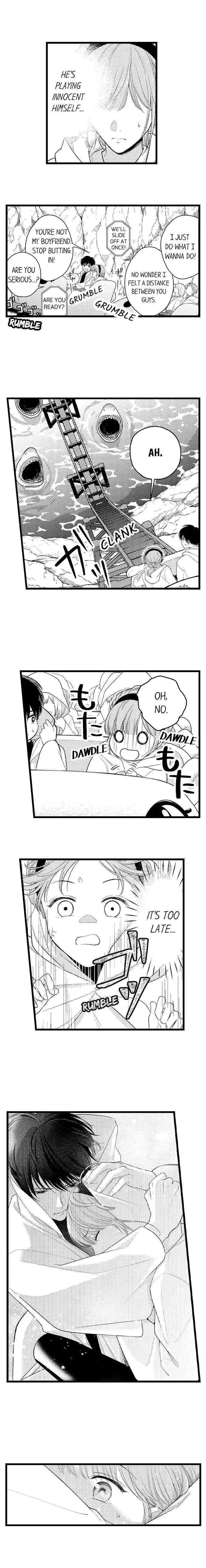 3-Byogo, Yaju.~ Goukon de Sumi ni Ita Kare wa Midarana Nikushoku Deshita Chapter 34 page 8