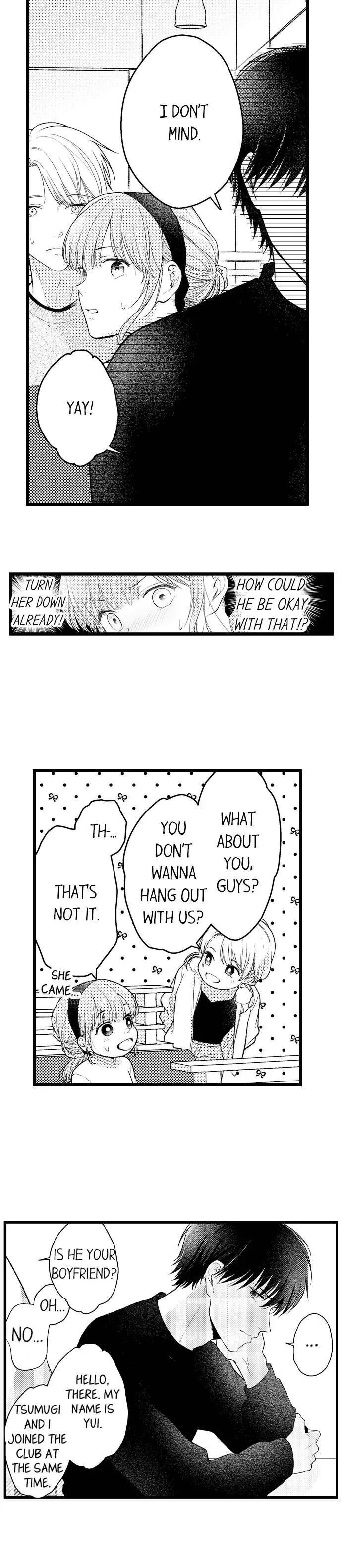3-Byogo, Yaju.~ Goukon de Sumi ni Ita Kare wa Midarana Nikushoku Deshita Chapter 34 page 4