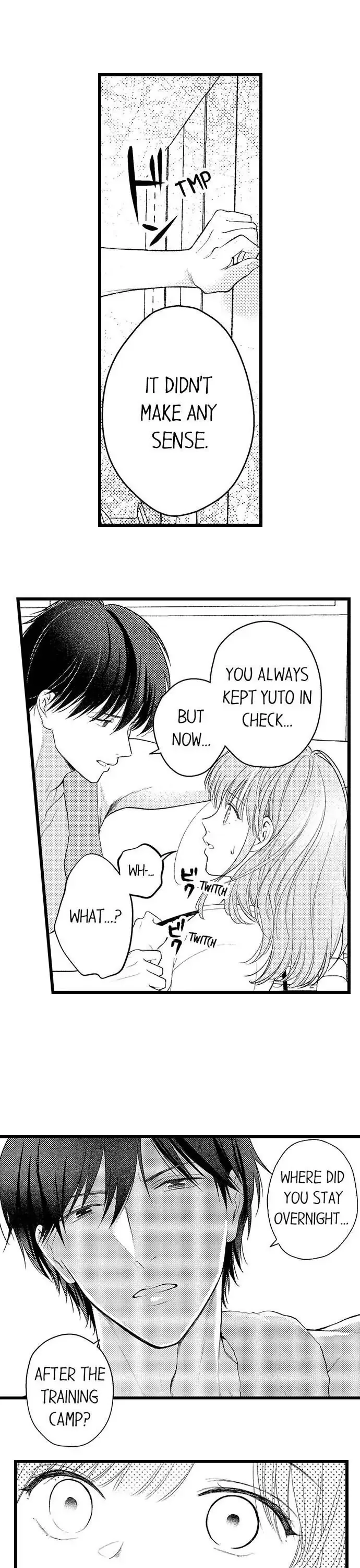 3-Byogo, Yaju.~ Goukon de Sumi ni Ita Kare wa Midarana Nikushoku Deshita Chapter 35 page 4