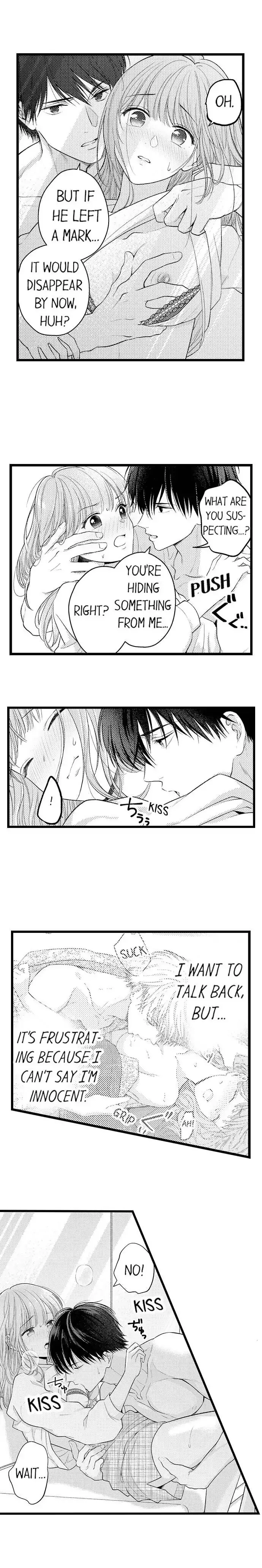 3-Byogo, Yaju.~ Goukon de Sumi ni Ita Kare wa Midarana Nikushoku Deshita Chapter 35 page 6