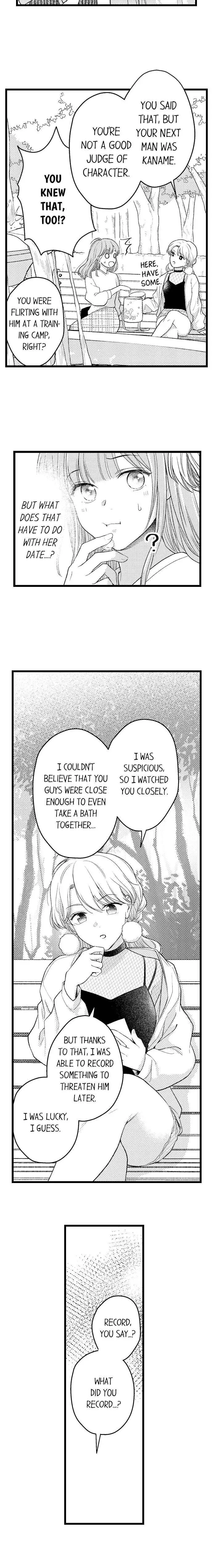3-Byogo, Yaju.~ Goukon de Sumi ni Ita Kare wa Midarana Nikushoku Deshita Chapter 36 page 8