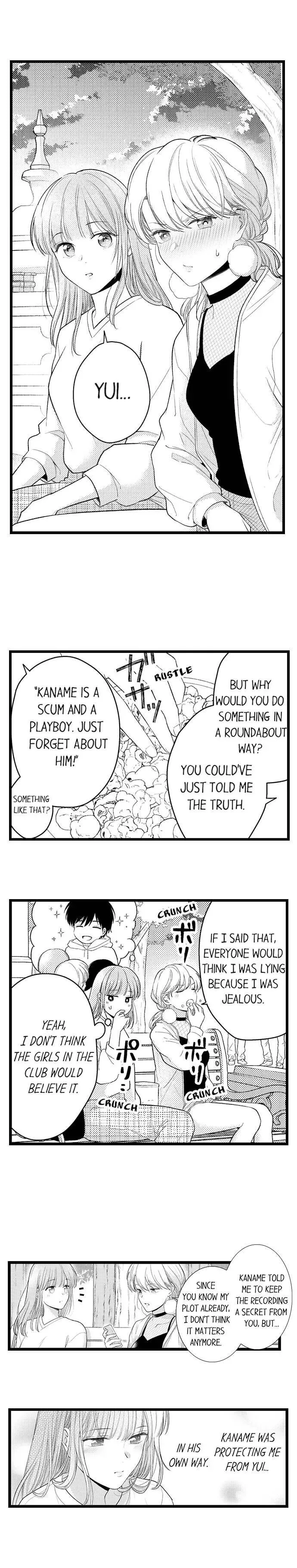 3-Byogo, Yaju.~ Goukon de Sumi ni Ita Kare wa Midarana Nikushoku Deshita Chapter 36 page 10