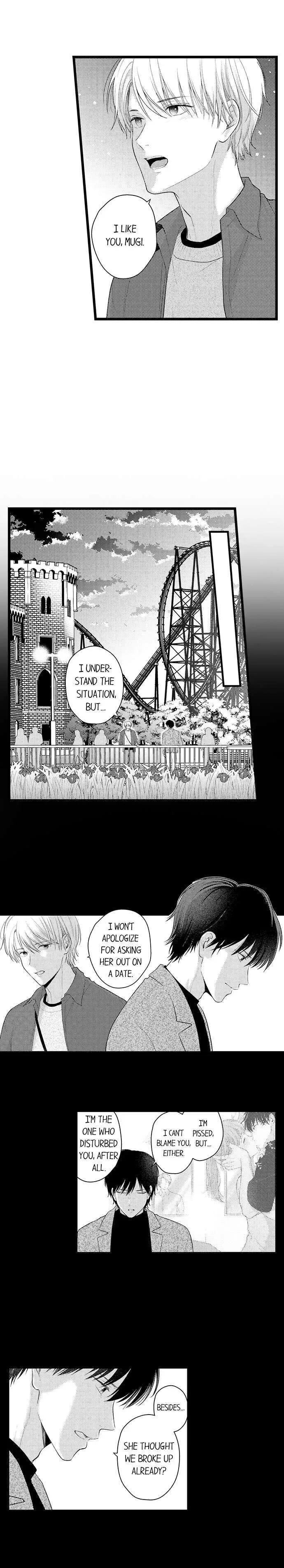 3-Byogo, Yaju.~ Goukon de Sumi ni Ita Kare wa Midarana Nikushoku Deshita Chapter 37 page 5