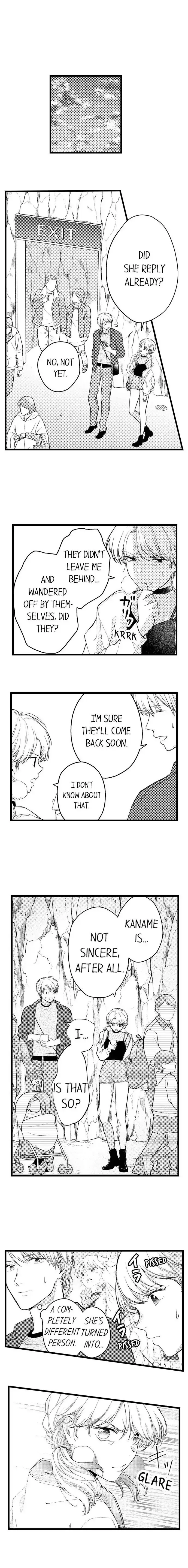 3-Byogo, Yaju.~ Goukon de Sumi ni Ita Kare wa Midarana Nikushoku Deshita Chapter 35 page 9