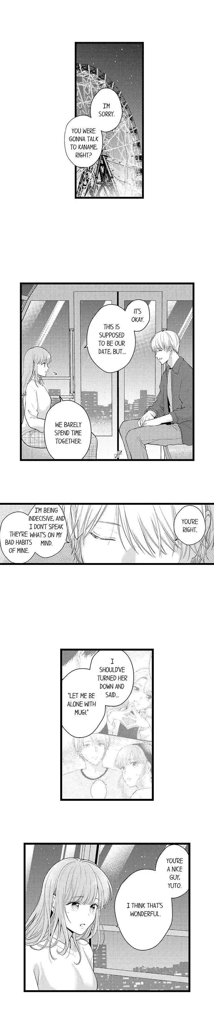 3-Byogo, Yaju.~ Goukon de Sumi ni Ita Kare wa Midarana Nikushoku Deshita Chapter 37 page 3