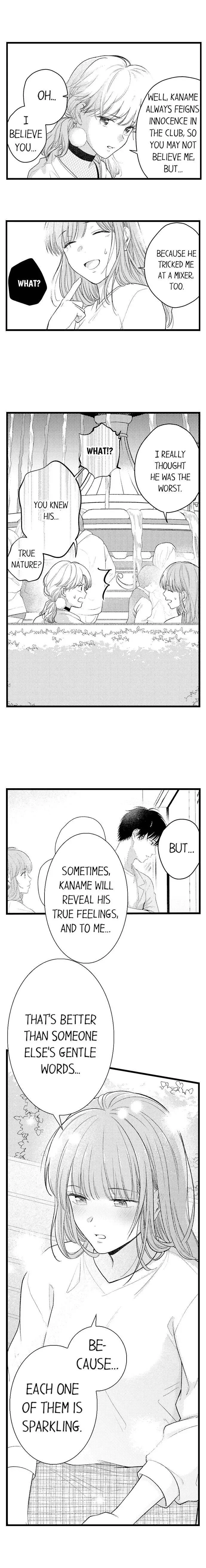 3-Byogo, Yaju.~ Goukon de Sumi ni Ita Kare wa Midarana Nikushoku Deshita Chapter 36 page 11