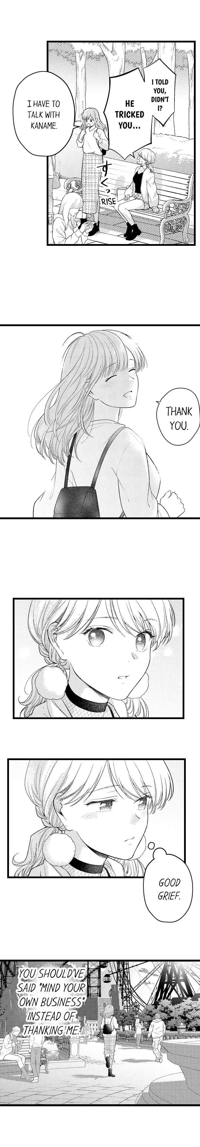 3-Byogo, Yaju.~ Goukon de Sumi ni Ita Kare wa Midarana Nikushoku Deshita Chapter 36 page 12