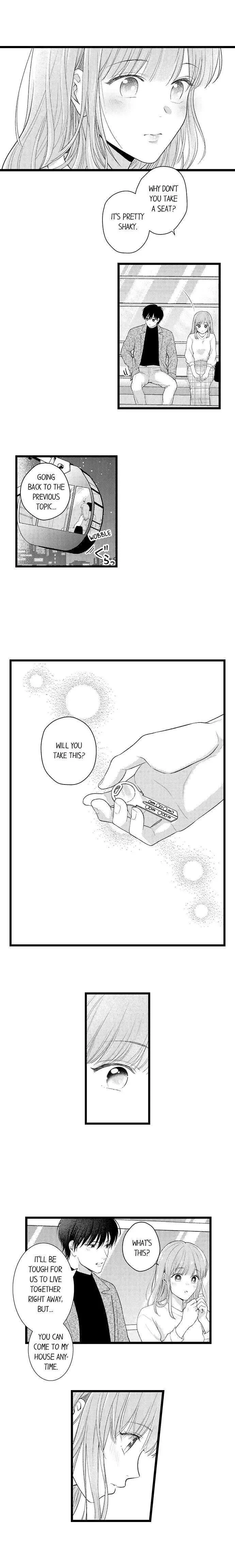 3-Byogo, Yaju.~ Goukon de Sumi ni Ita Kare wa Midarana Nikushoku Deshita Chapter 38 page 9
