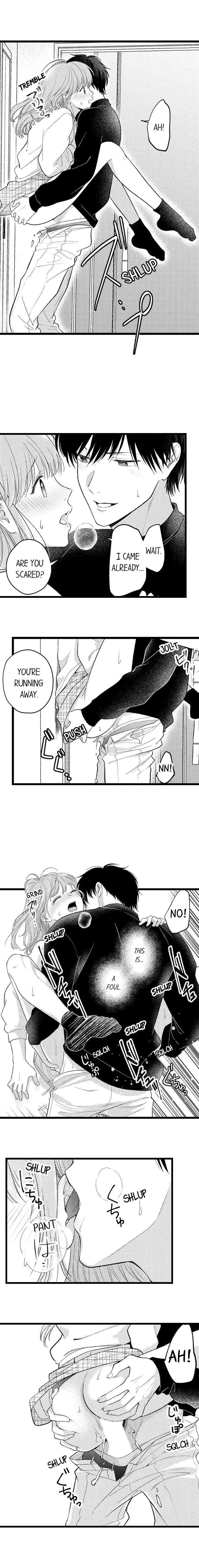 3-Byogo, Yaju.~ Goukon de Sumi ni Ita Kare wa Midarana Nikushoku Deshita Chapter 40 page 10