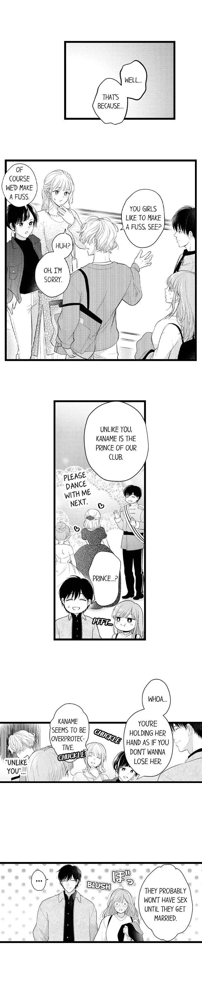 3-Byogo, Yaju.~ Goukon de Sumi ni Ita Kare wa Midarana Nikushoku Deshita Chapter 43 page 5