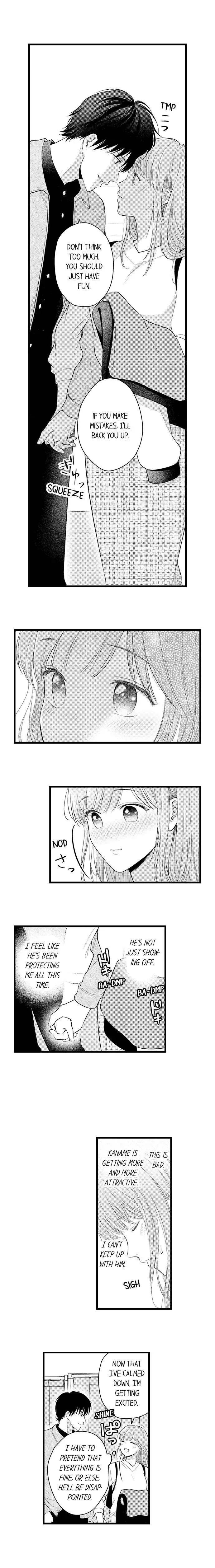3-Byogo, Yaju.~ Goukon de Sumi ni Ita Kare wa Midarana Nikushoku Deshita Chapter 43 page 8