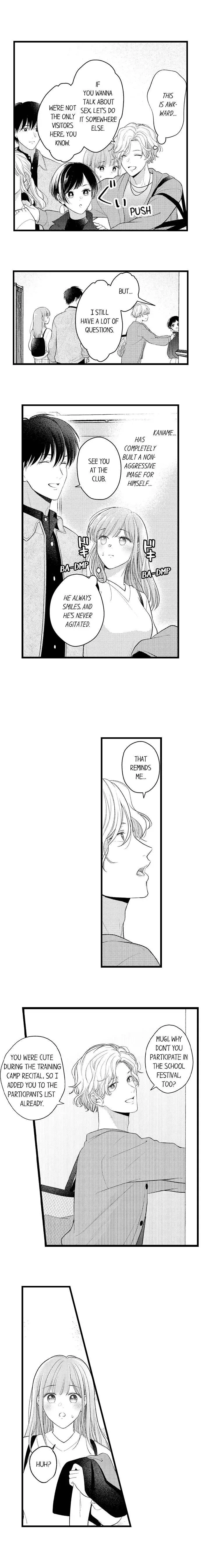 3-Byogo, Yaju.~ Goukon de Sumi ni Ita Kare wa Midarana Nikushoku Deshita Chapter 43 page 6