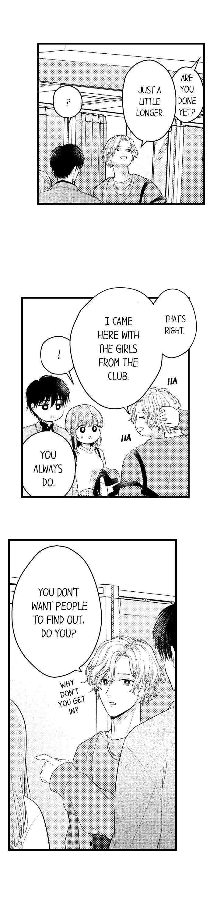 3-Byogo, Yaju.~ Goukon de Sumi ni Ita Kare wa Midarana Nikushoku Deshita Chapter 42 page 9