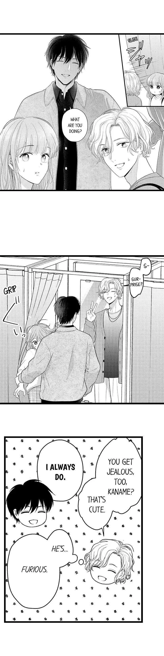 3-Byogo, Yaju.~ Goukon de Sumi ni Ita Kare wa Midarana Nikushoku Deshita Chapter 42 page 8