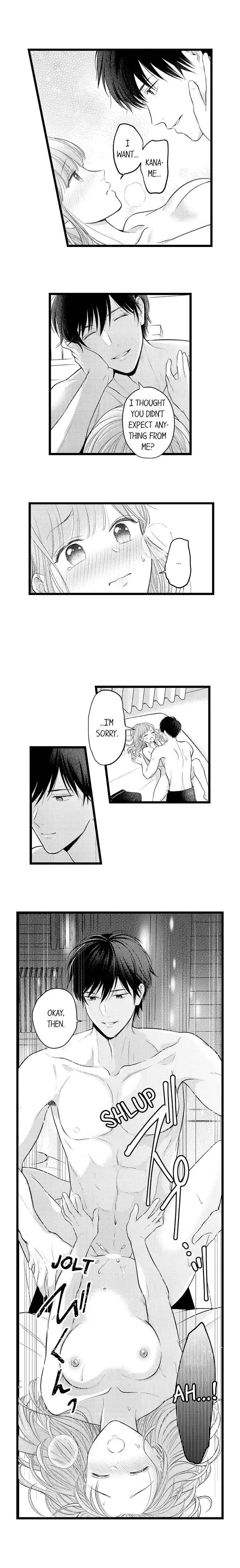 3-Byogo, Yaju.~ Goukon de Sumi ni Ita Kare wa Midarana Nikushoku Deshita Chapter 45 page 7
