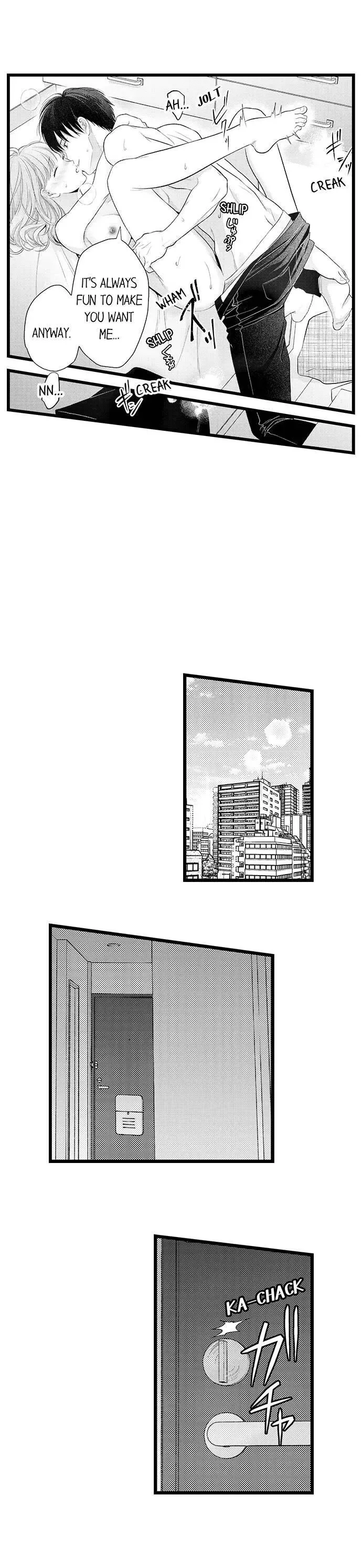 3-Byogo, Yaju.~ Goukon de Sumi ni Ita Kare wa Midarana Nikushoku Deshita Chapter 45 page 8