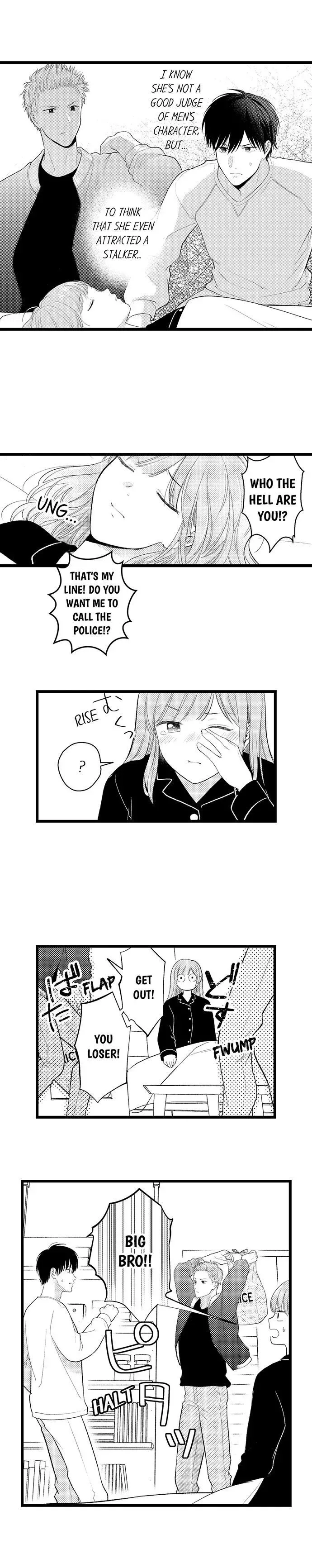 3-Byogo, Yaju.~ Goukon de Sumi ni Ita Kare wa Midarana Nikushoku Deshita Chapter 46 page 4