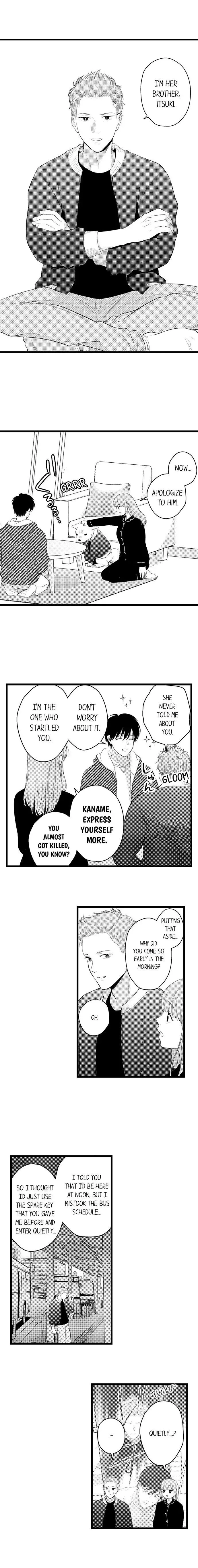 3-Byogo, Yaju.~ Goukon de Sumi ni Ita Kare wa Midarana Nikushoku Deshita Chapter 46 page 6