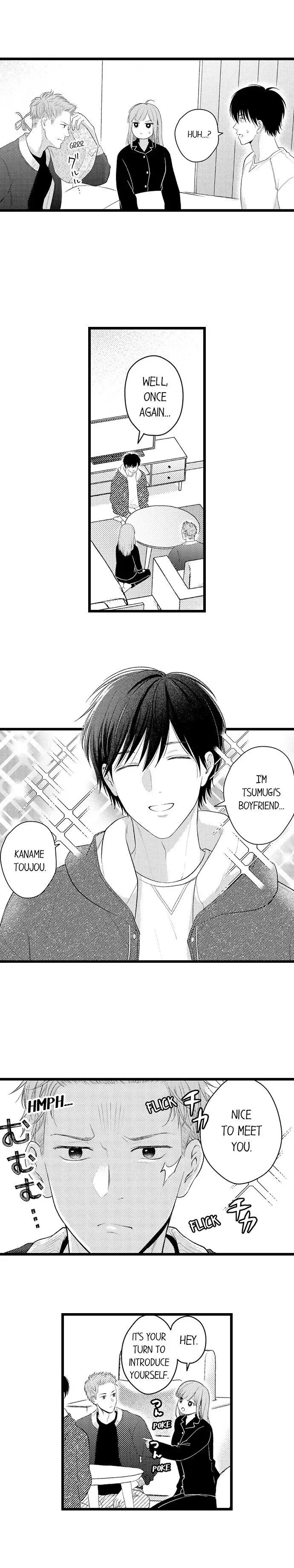 3-Byogo, Yaju.~ Goukon de Sumi ni Ita Kare wa Midarana Nikushoku Deshita Chapter 46 page 5