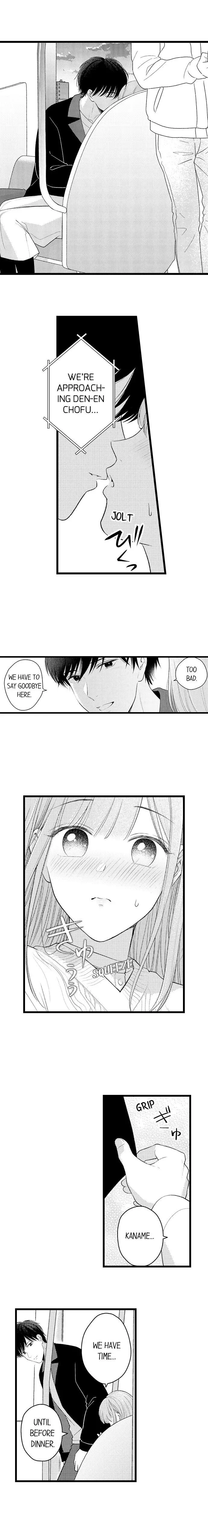 3-Byogo, Yaju.~ Goukon de Sumi ni Ita Kare wa Midarana Nikushoku Deshita Chapter 48 page 8