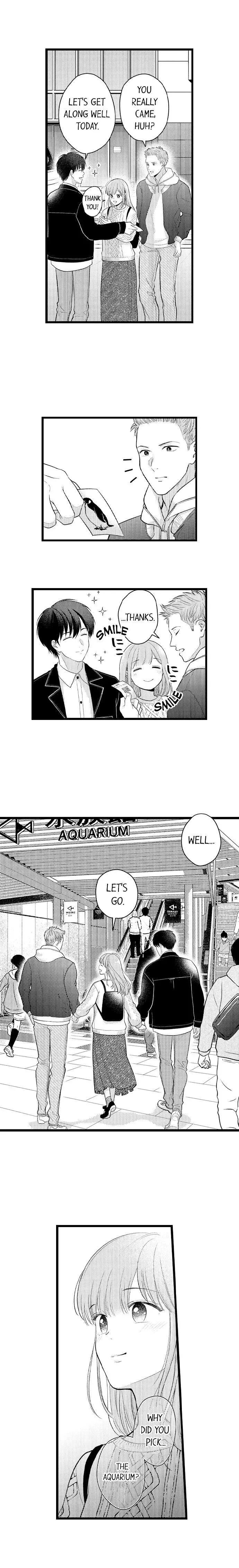 3-Byogo, Yaju.~ Goukon de Sumi ni Ita Kare wa Midarana Nikushoku Deshita Chapter 50 page 6