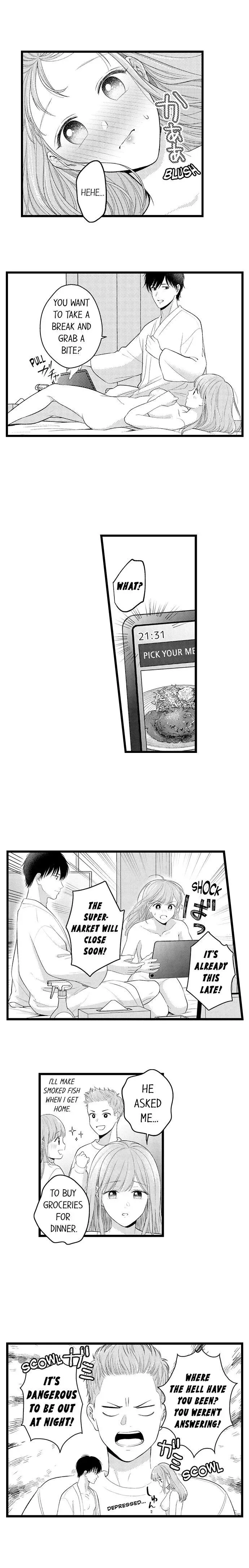 3-Byogo, Yaju.~ Goukon de Sumi ni Ita Kare wa Midarana Nikushoku Deshita Chapter 49 page 9