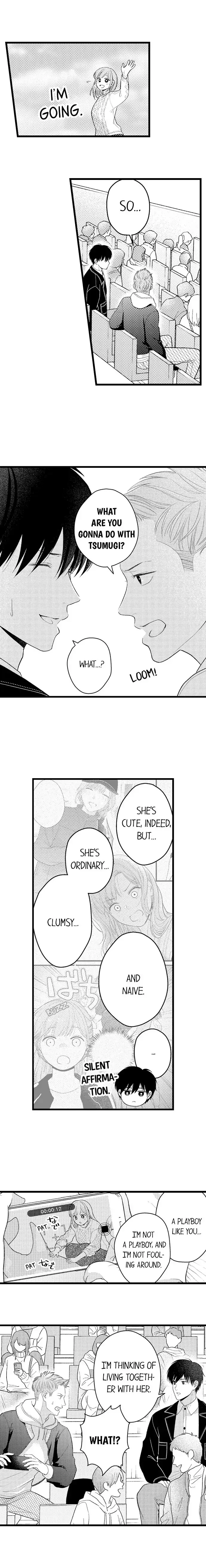 3-Byogo, Yaju.~ Goukon de Sumi ni Ita Kare wa Midarana Nikushoku Deshita Chapter 53 page 4