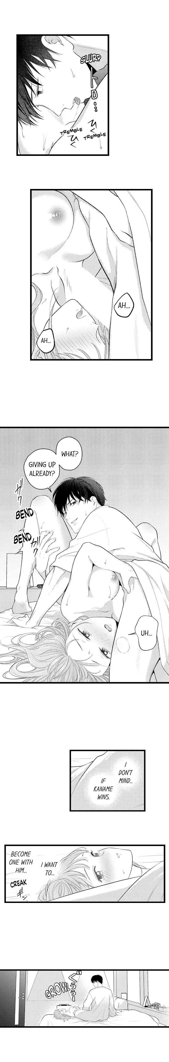 3-Byogo, Yaju.~ Goukon de Sumi ni Ita Kare wa Midarana Nikushoku Deshita Chapter 49 page 8