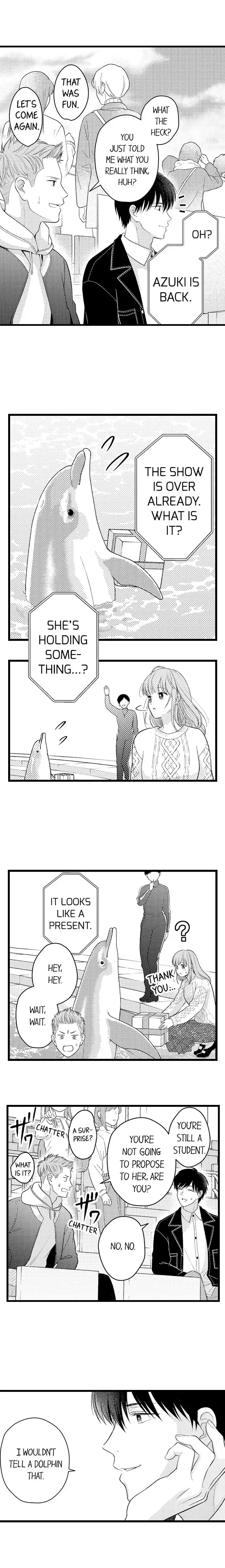 3-Byogo, Yaju.~ Goukon de Sumi ni Ita Kare wa Midarana Nikushoku Deshita Chapter 53 page 7