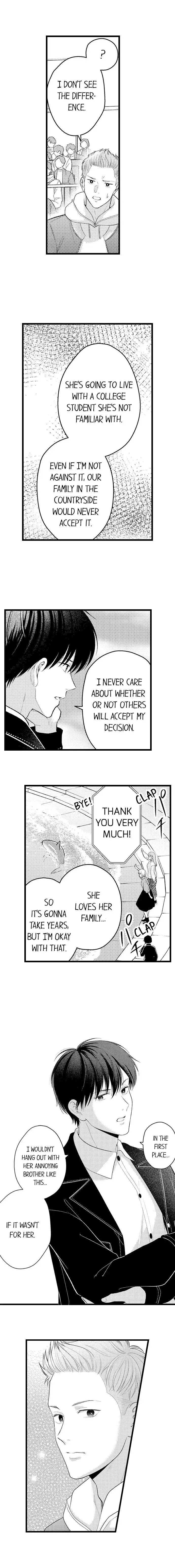 3-Byogo, Yaju.~ Goukon de Sumi ni Ita Kare wa Midarana Nikushoku Deshita Chapter 53 page 6