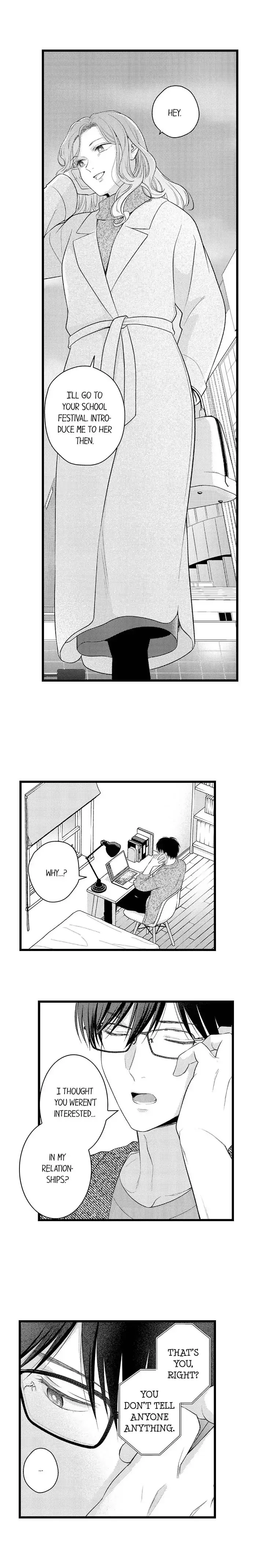 3-Byogo, Yaju.~ Goukon de Sumi ni Ita Kare wa Midarana Nikushoku Deshita Chapter 57 page 7
