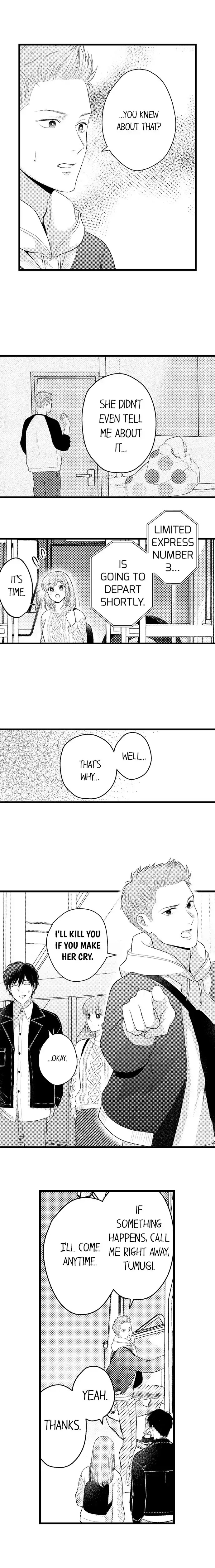 3-Byogo, Yaju.~ Goukon de Sumi ni Ita Kare wa Midarana Nikushoku Deshita Chapter 54 page 3