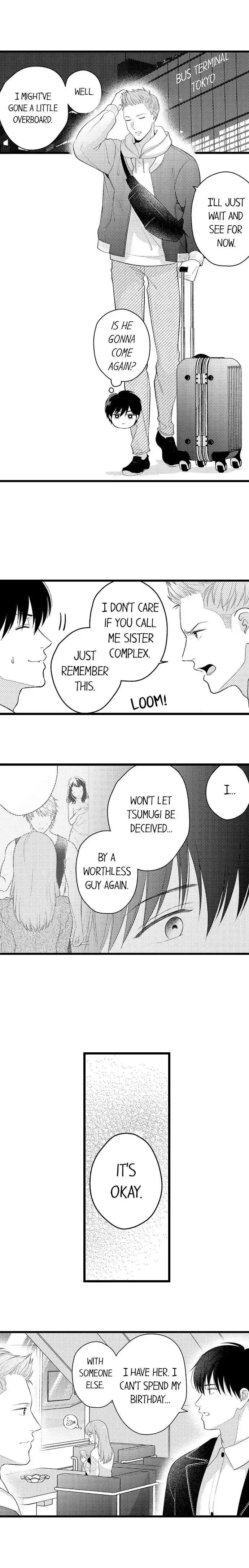 3-Byogo, Yaju.~ Goukon de Sumi ni Ita Kare wa Midarana Nikushoku Deshita Chapter 54 page 2