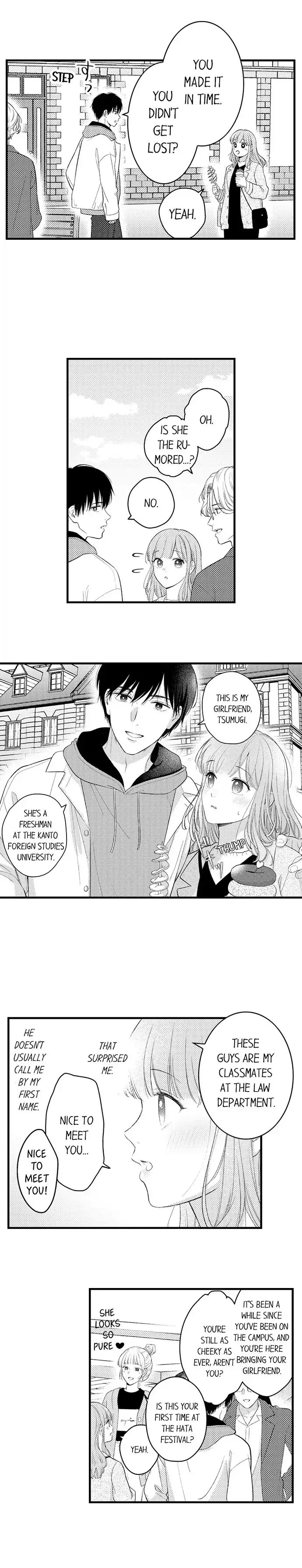 3-Byogo, Yaju.~ Goukon de Sumi ni Ita Kare wa Midarana Nikushoku Deshita Chapter 61 page 5