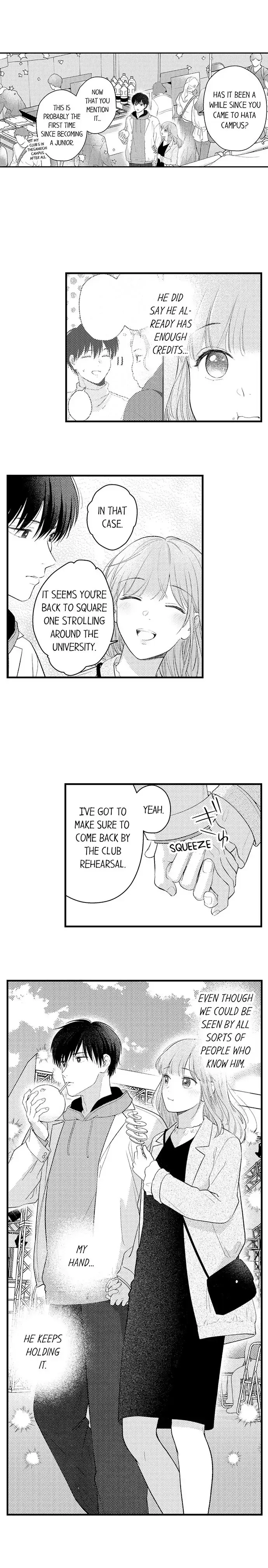 3-Byogo, Yaju.~ Goukon de Sumi ni Ita Kare wa Midarana Nikushoku Deshita Chapter 61 page 7
