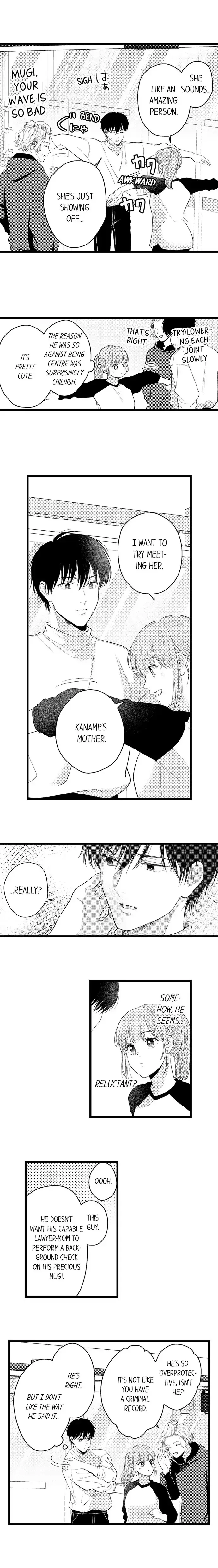 3-Byogo, Yaju.~ Goukon de Sumi ni Ita Kare wa Midarana Nikushoku Deshita Chapter 58 page 6