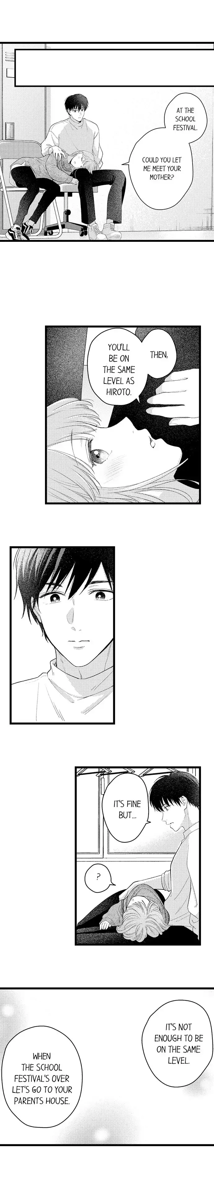 3-Byogo, Yaju.~ Goukon de Sumi ni Ita Kare wa Midarana Nikushoku Deshita Chapter 60 page 9