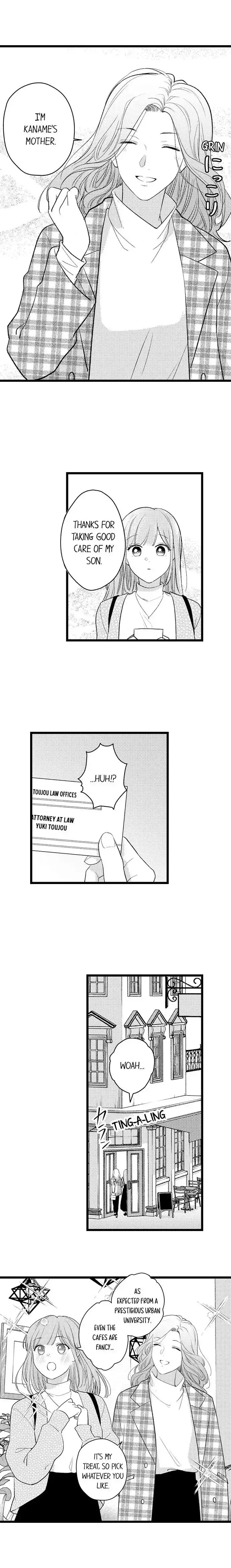 3-Byogo, Yaju.~ Goukon de Sumi ni Ita Kare wa Midarana Nikushoku Deshita Chapter 65 page 4