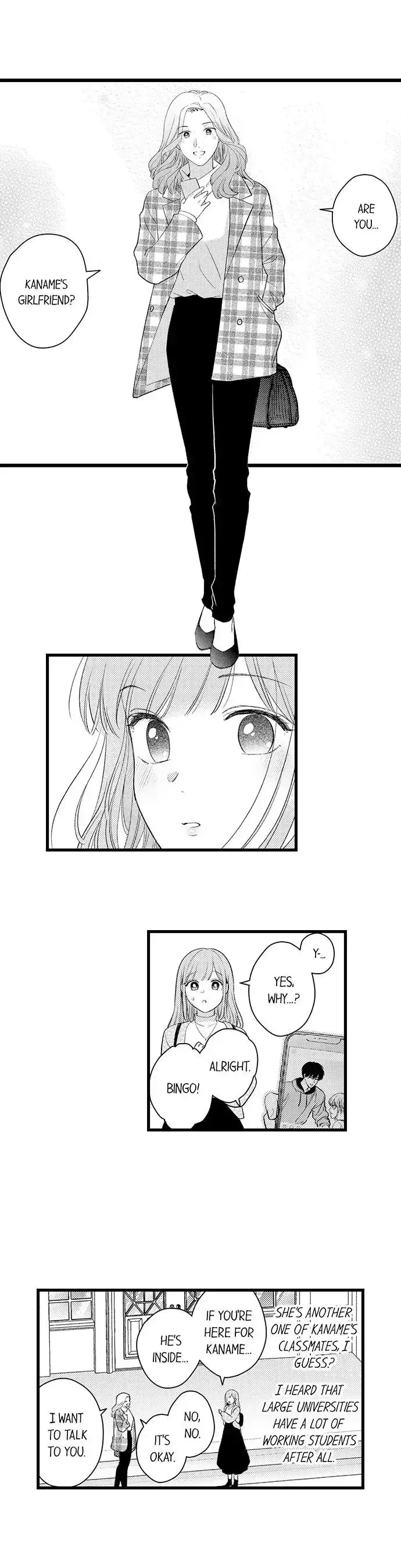 3-Byogo, Yaju.~ Goukon de Sumi ni Ita Kare wa Midarana Nikushoku Deshita Chapter 65 page 2