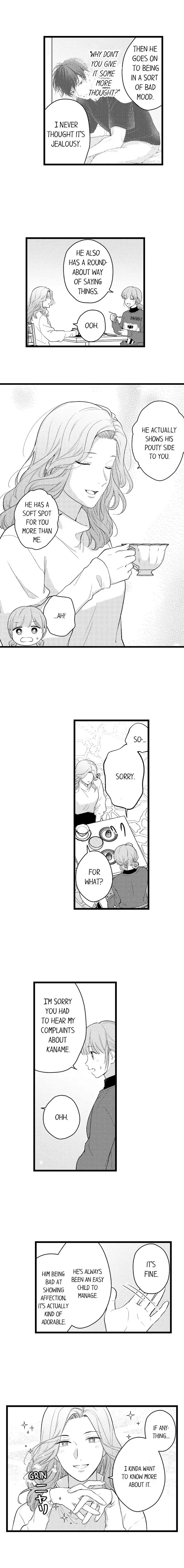 3-Byogo, Yaju.~ Goukon de Sumi ni Ita Kare wa Midarana Nikushoku Deshita Chapter 66 page 6
