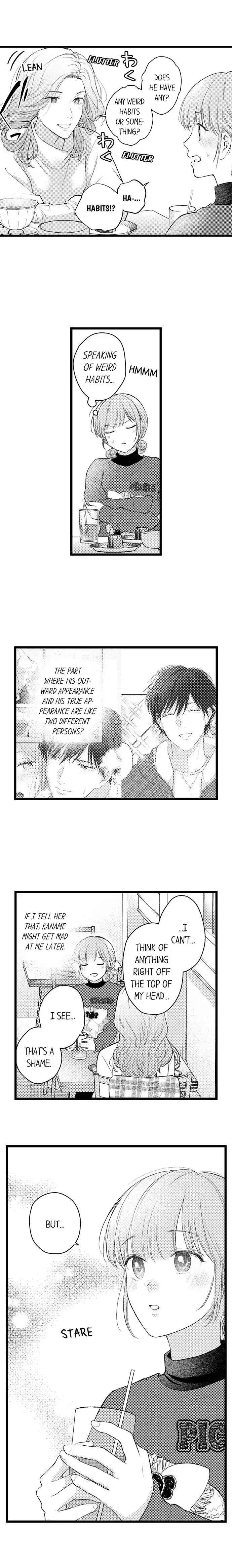 3-Byogo, Yaju.~ Goukon de Sumi ni Ita Kare wa Midarana Nikushoku Deshita Chapter 66 page 7
