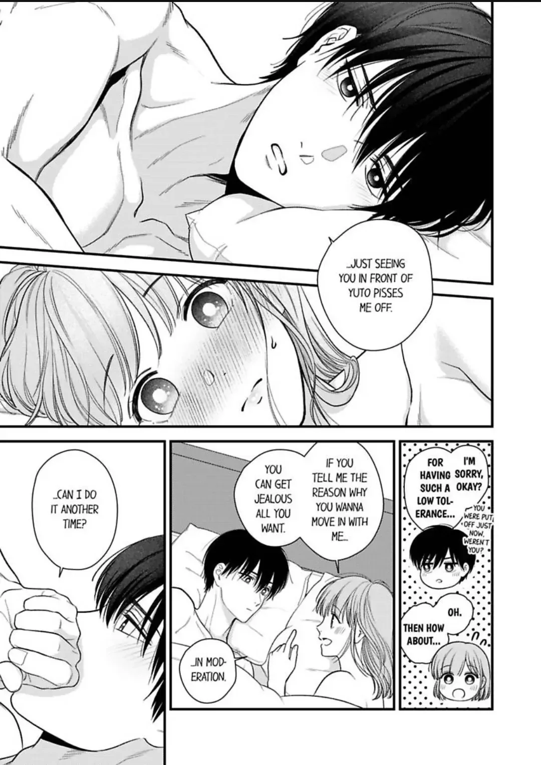 3-Byogo, Yaju.~ Goukon de Sumi ni Ita Kare wa Midarana Nikushoku Deshita Chapter 74 page 12