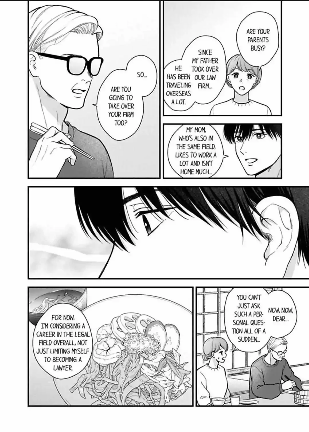 3-Byogo, Yaju.~ Goukon de Sumi ni Ita Kare wa Midarana Nikushoku Deshita Chapter 77 page 12