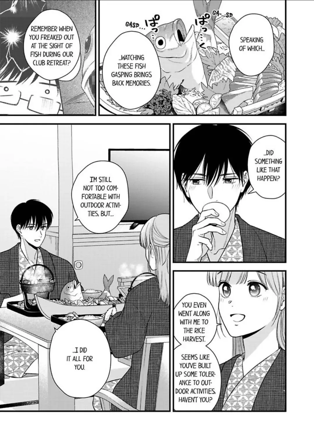 3-Byogo, Yaju.~ Goukon de Sumi ni Ita Kare wa Midarana Nikushoku Deshita Chapter 75 page 16