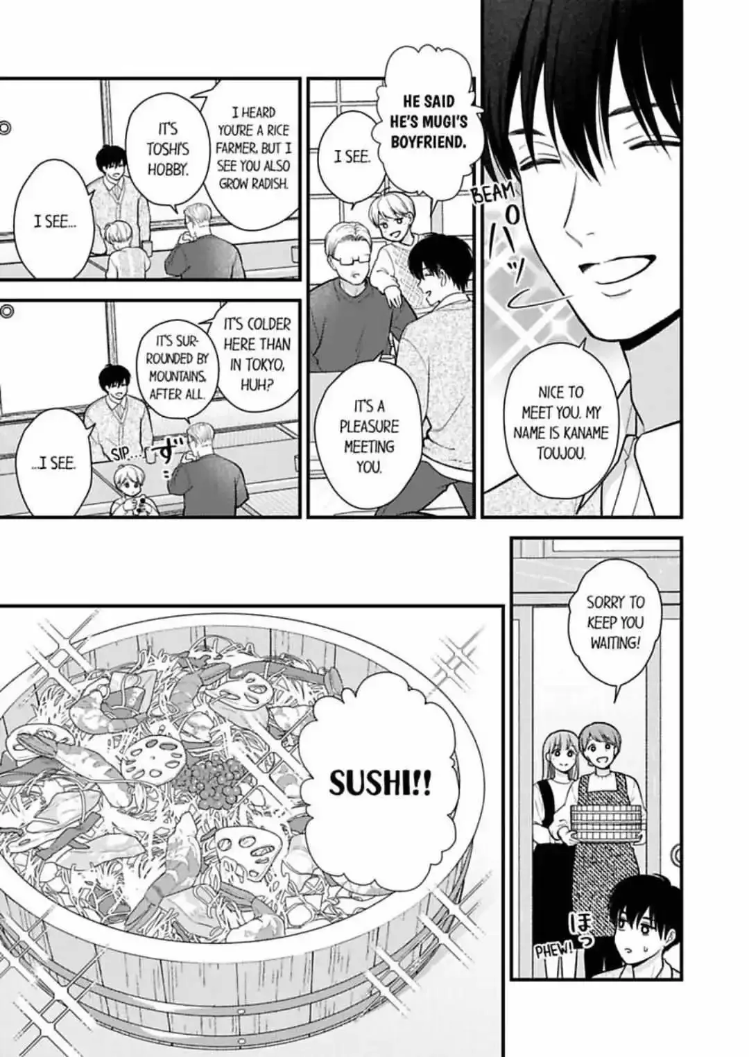 3-Byogo, Yaju.~ Goukon de Sumi ni Ita Kare wa Midarana Nikushoku Deshita Chapter 77 page 9