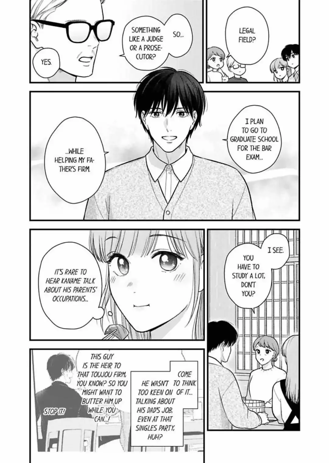 3-Byogo, Yaju.~ Goukon de Sumi ni Ita Kare wa Midarana Nikushoku Deshita Chapter 77 page 13
