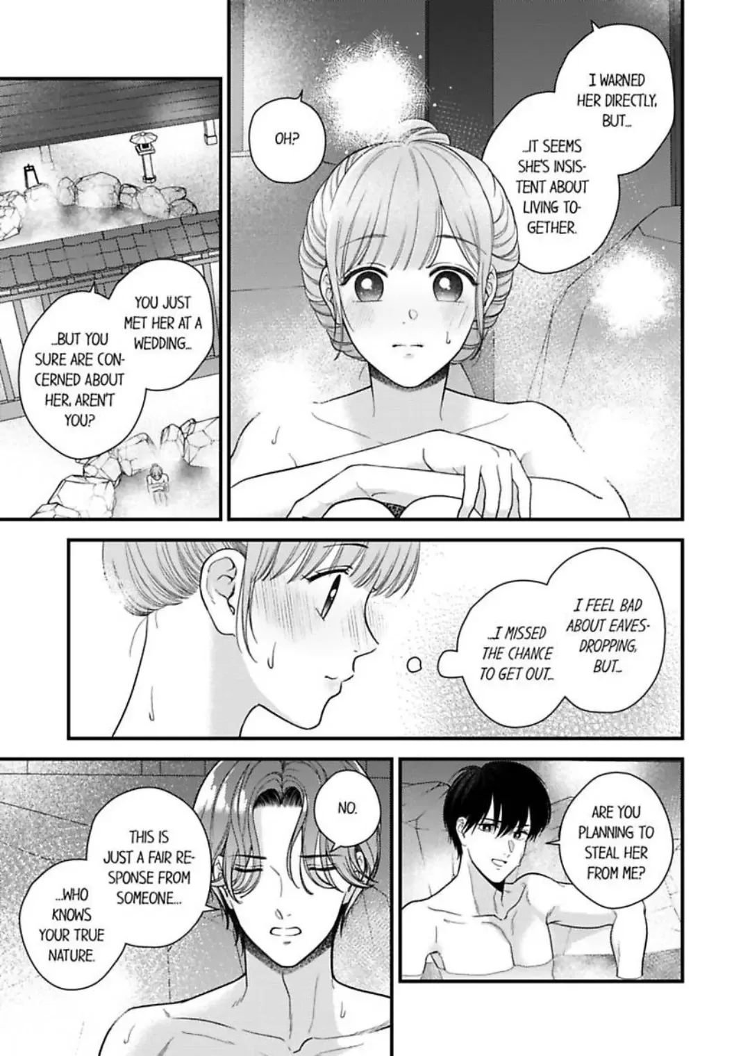3-Byogo, Yaju.~ Goukon de Sumi ni Ita Kare wa Midarana Nikushoku Deshita Chapter 75 page 12