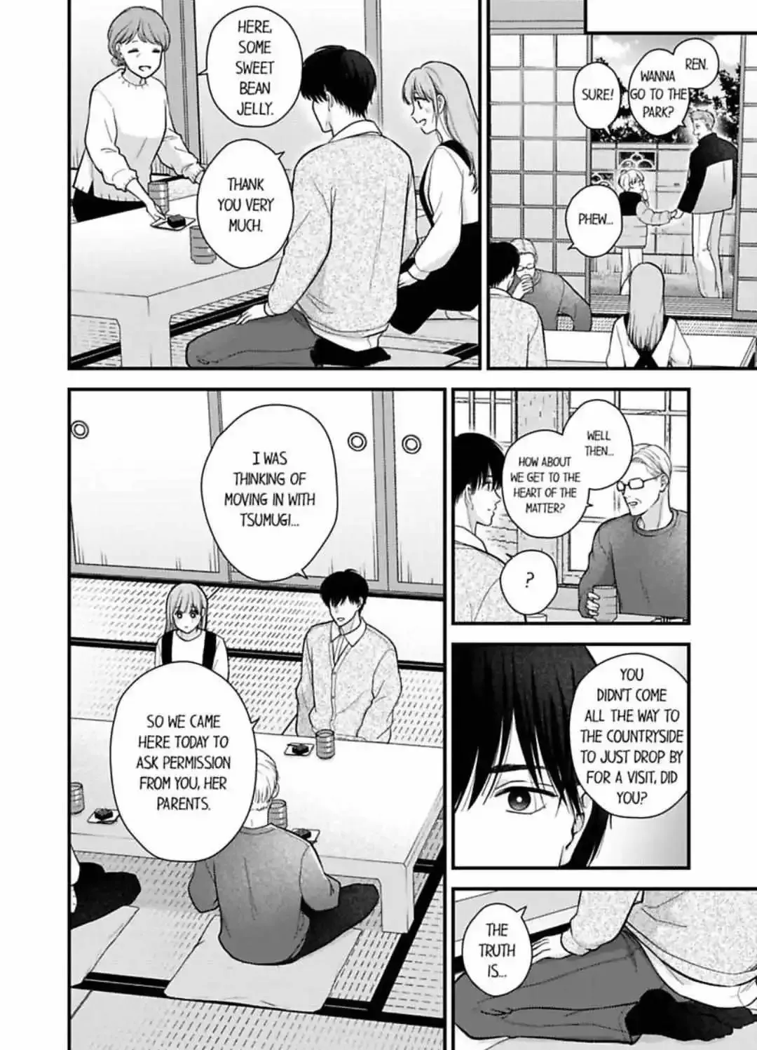3-Byogo, Yaju.~ Goukon de Sumi ni Ita Kare wa Midarana Nikushoku Deshita Chapter 77 page 14